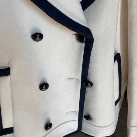 J Crew Wool Peacoat Size 12 - Picture 3 of 6